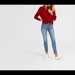 Everlane Mid Rise Skinny Jean 27 R Light Wash